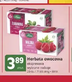 Marketvita Herbata owocowa ekspresowa Bifix oferta