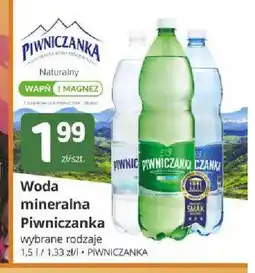 Marketvita Woda mineralna Piwniczanka oferta