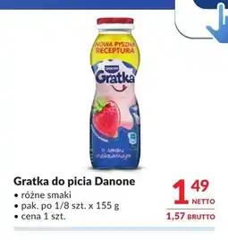 Makro Gratka do picia Danone oferta