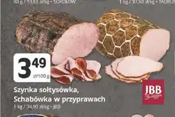 Marketvita Szynka sołtysówka JBB oferta