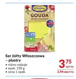 Makro Ser żółty w plastrach Włoszczowa oferta