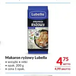 Makro Makaron ryżowy Lubella wstążki oferta