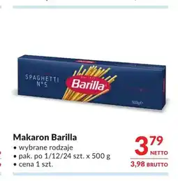 Makro Makaron Barilla oferta