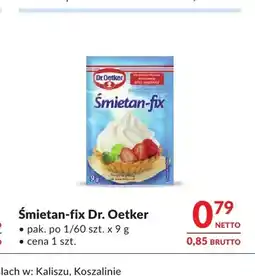 Makro Śmietan-fix Dr. Oetker oferta