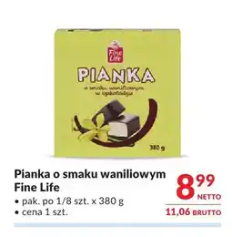 Makro Pianka o smaku waniliowym Fine Life oferta