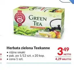 Makro Herbata zielona Teekanne oferta