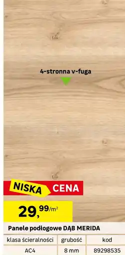 Leroy Merlin Panele podłogowe Merida oferta