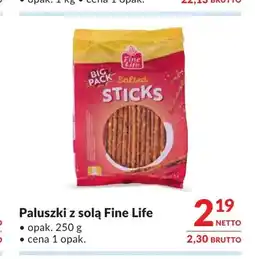 Makro Paluszki z solą Fine Life oferta