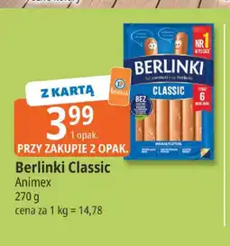 E.Leclerc Parówki Berlinki Classic oferta