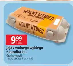 E.Leclerc Jajka kurze z wolnego wybiegu z kurnika Czachorowski oferta