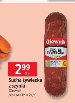 E.Leclerc Kiełbasa sucha żywiecka z szynki Olewnik oferta