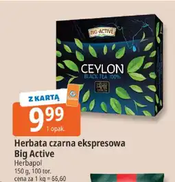 E.Leclerc Herbata czarna ekspresowa Big-Active oferta