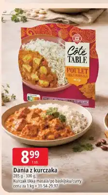 E.Leclerc Danie z kurczaka tikka masala Côté Table oferta