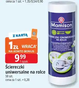 E.Leclerc Ściereczki uniwersalne na rolce Mamison oferta