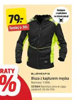 Jula Bluza z kapturem męska Bluewear oferta