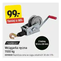 Jula Wciągarka ręczna 1100 kg Hamron oferta