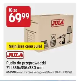 Jula Pudło do przeprowadzki 71 l 556x336x380 mm Jula oferta