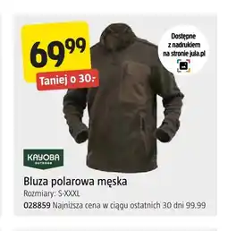 Jula Bluza polarowa męska Kayoba Outdoor oferta