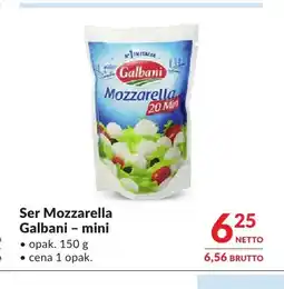 Makro Ser mozzarella Galbani mini oferta
