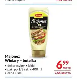 Makro Majonez Winiary lekki butelka oferta
