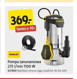 Jula Pompa zanurzeniowa Stanley oferta
