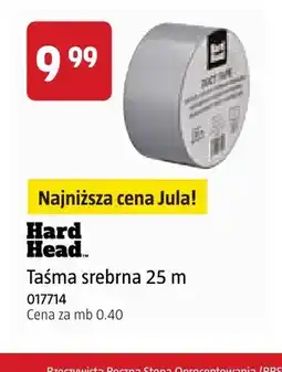Jula Taśma srebrna 25 m Hard Head oferta