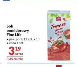 Makro Sok pomidorowy Fine Life oferta