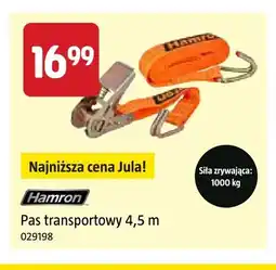 Jula Pas transportowy 4,5 m Hamron oferta