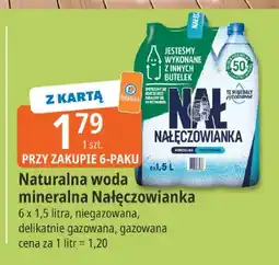 E.Leclerc Woda mineralna niegazowana Naturalna woda Nałęczowianka oferta