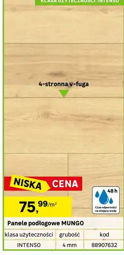Leroy Merlin Panele podłogowe Intenso oferta