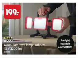 Jula Akumulatorowa lampa robocza Meec Tools oferta