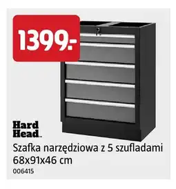 Jula Szafka narzędziowa z 5 szufladami 68x91x46 cm Hard Head oferta
