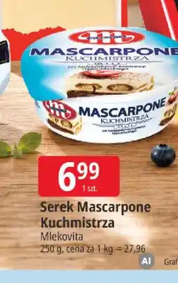 E.Leclerc Serek mascarpone Kuchmistrza Mlekovita oferta