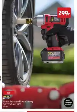 Jula Akumulatorowy klucz udarowy 1/2 350Nm Meec Tools oferta