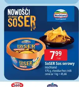 E.Leclerc SoSER Sos serowy cheddar Hochland oferta