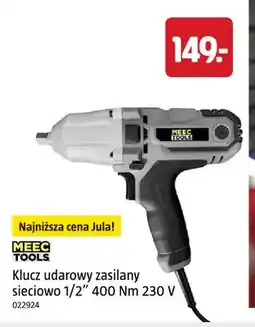Jula Klucz udarowy zasilany sieciowo 1/2 400Nm Meec Tools oferta