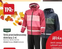 Jula Strój przeciwdeszczowy dziecięcy 2 el. Kayoba Outdoor oferta
