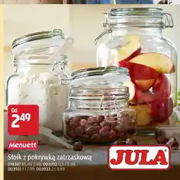 Jula Słoik z pokrywką zatrzaskową 65 ml Menuett oferta