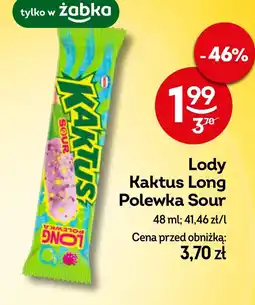 Żabka Lody Kaktus oferta