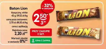 Żabka Baton Lion oferta