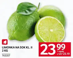 Selgros Limonka oferta