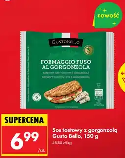 Biedronka Sos tostowy z gorgonzolą Gusto Bello oferta