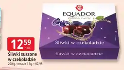 E.Leclerc Śliwki suszone w czekoladzie Equador oferta