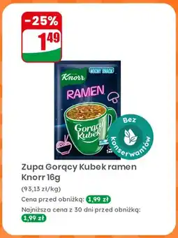 Dino Zupa Gorący Kubek ramen Knorr oferta