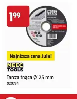 Jula Tarcza tnąca Ø125 mm Meec Tools oferta