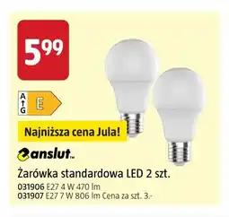 Jula Żarówka standardowa LED E27 4W 2-pak Anslut oferta