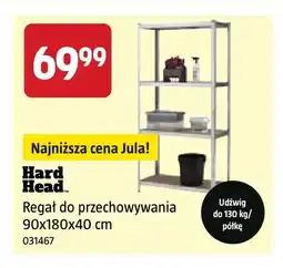 Jula Regał do przechowywania 90x180x40 cm Hard Head oferta
