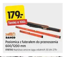 Jula Poziomica z futerałem do przenoszenia 600/1200 mm Bahco oferta