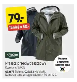 Jula Płaszcz przeciwdeszczowy Kayoba Outdoor oferta
