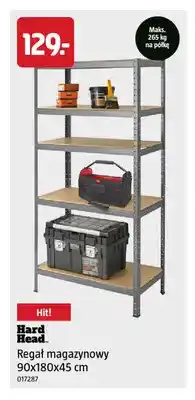 Jula Regał magazynowy 90x180x45 cm Hard Head oferta